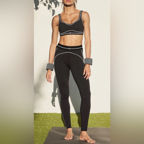 aloレギンス新品未開封Heart Throb LeggingブラックXXS Airbrush High-Waist Heart Throb Legging – aainie